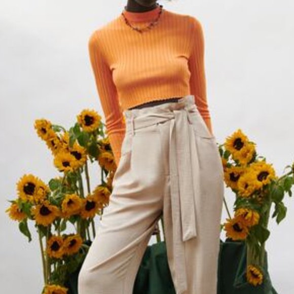 ZARA Orange Top - Picture 2 of 6